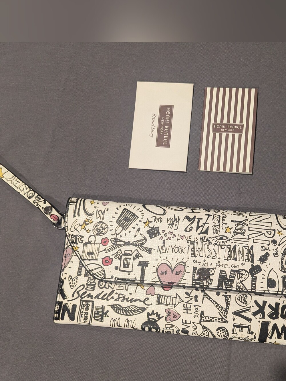 Henry Bendel Graffiti Travel Wallet( Very rare to find )